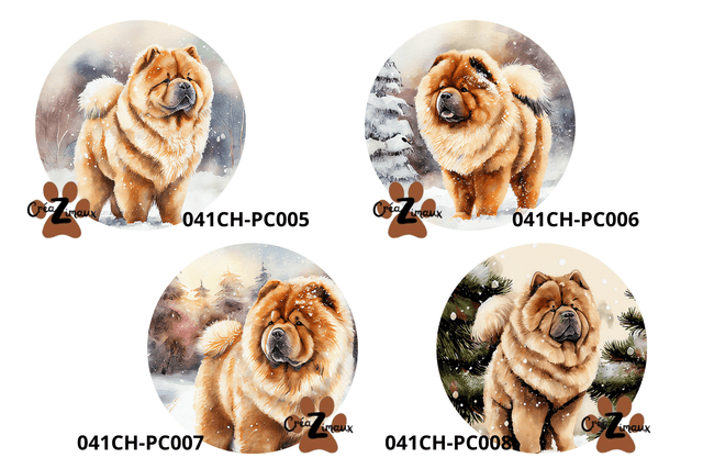 Porte clé Chow Chow