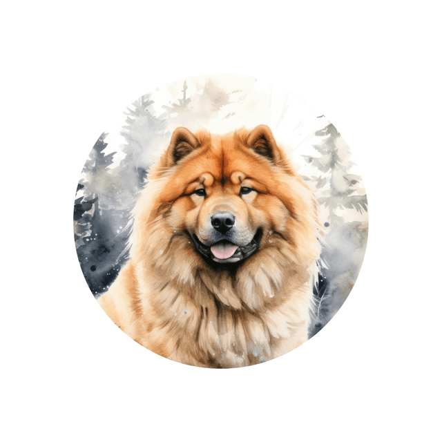 Porte clé Chow Chow