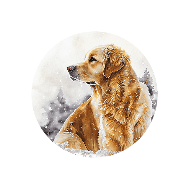 Porte clé Golden Retriever
