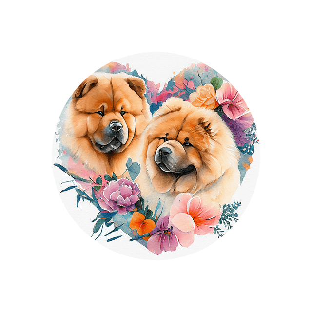 Porte clé Chow Chow