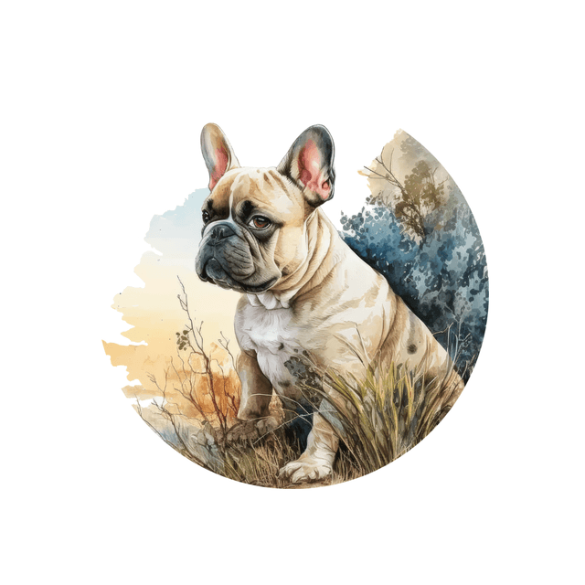 Porte clé Bouledogue français