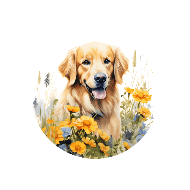 Porte clé Golden Retriever