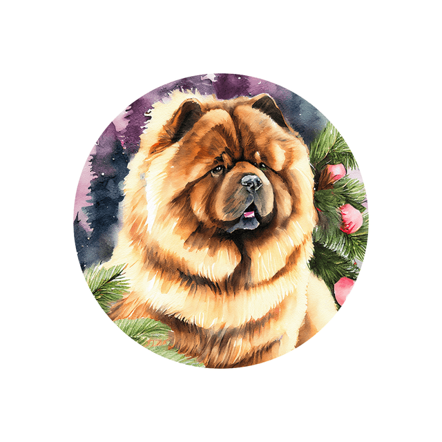 Porte clé Chow Chow