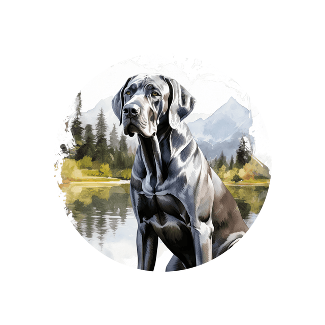 Porte clé Dogue Allemand