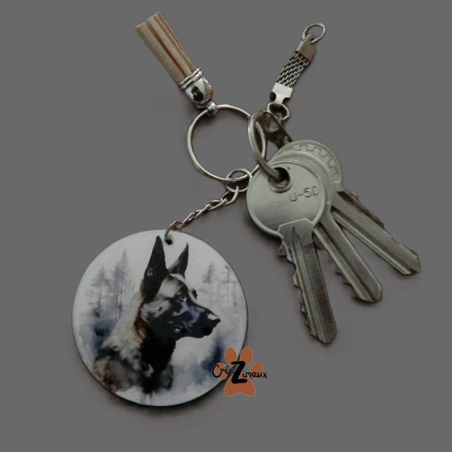 Porte clé Malinois