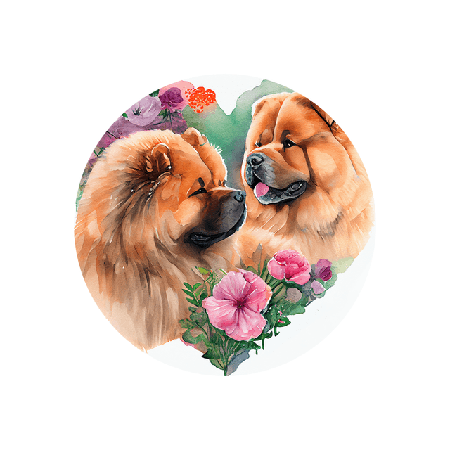 Porte clé Chow Chow