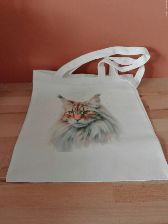 Sac - Tote bag Maine Coon