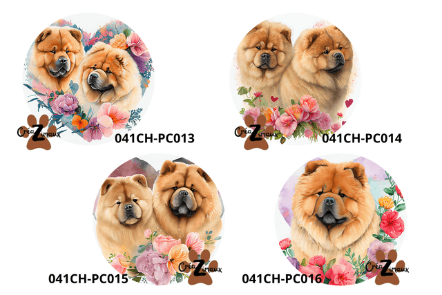 Porte clé Chow Chow