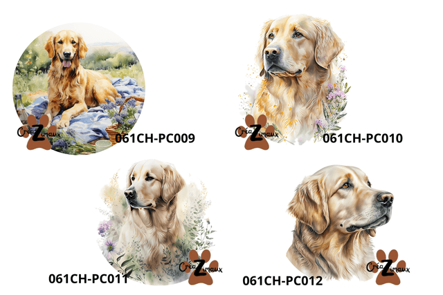 Porte clé Golden Retriever