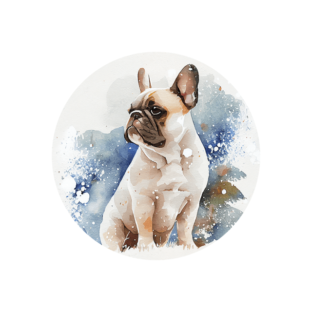 Porte clé Bouledogue français
