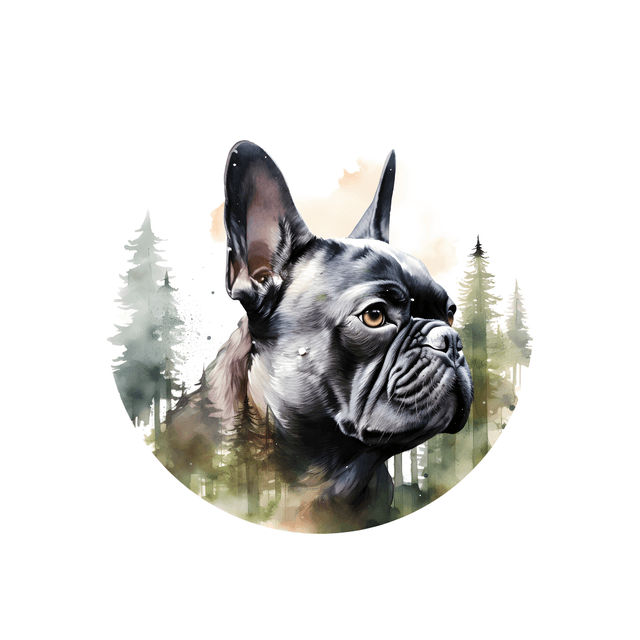 Porte clé Bouledogue français