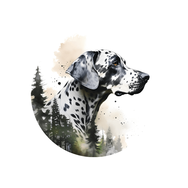 Porte clé Dalmatien
