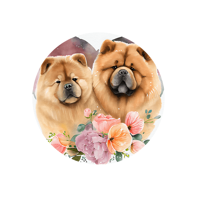 Porte clé Chow Chow