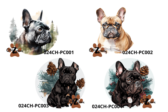 Porte clé Bouledogue français