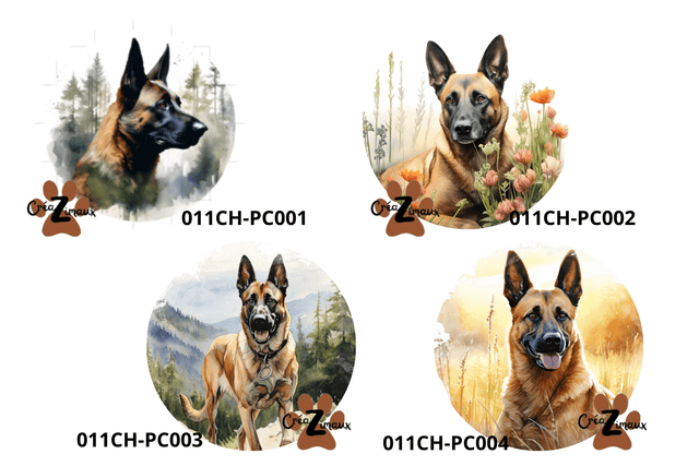 Porte clé Malinois