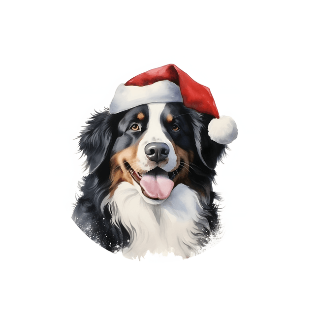 Porte clé Bouvier Bernois modèle Noël