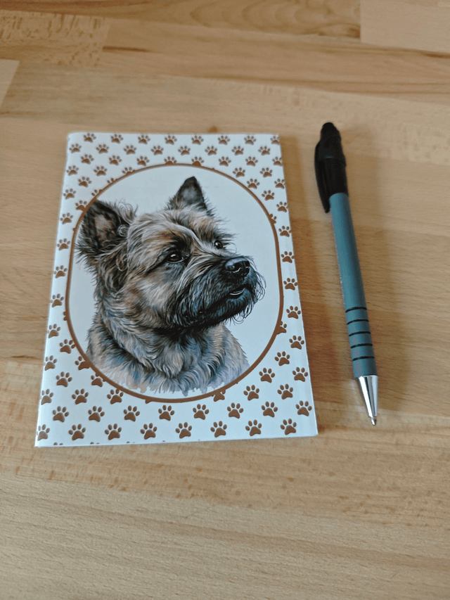 Carnet de note Cairn Terrier