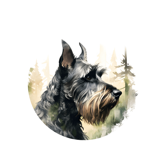 Porte clé Schnauzer