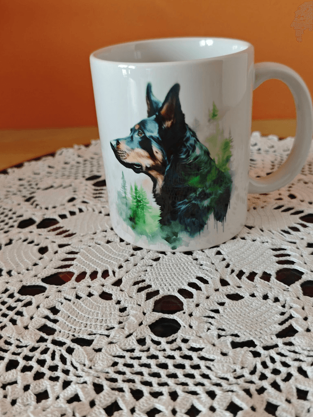 Mug céramique Beauceron – Petit déjeuner cosy