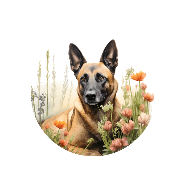 Porte clé Malinois