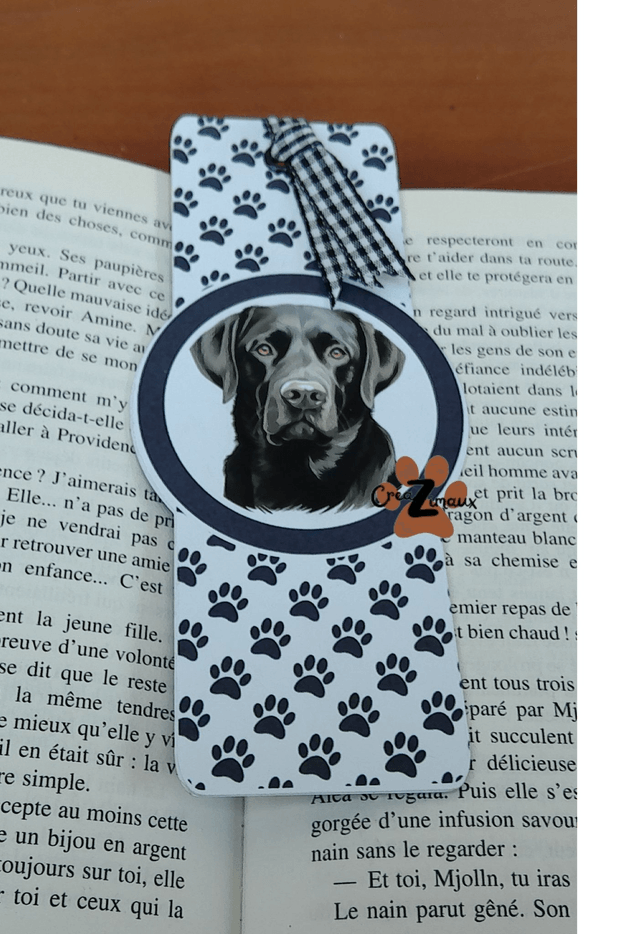 Marque pages Labrador (magnétique ou standard)