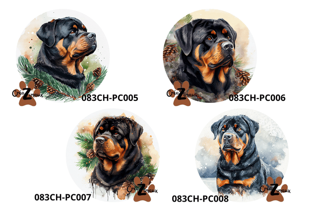 Porte clé Rottweiler