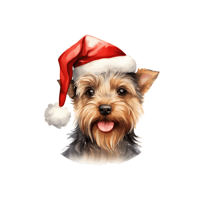 Porte clé Yorkshire modèle Noël
