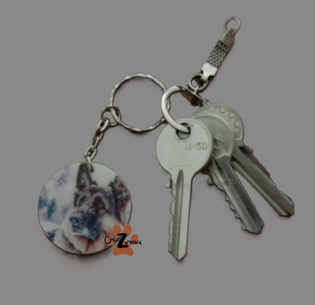 Porte clé Berger Allemand