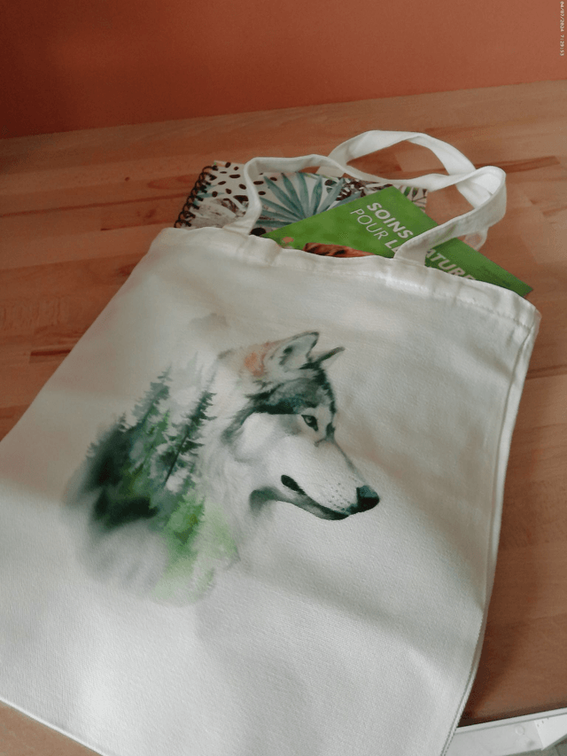 Sac - Tote bag Husky de Sibérie