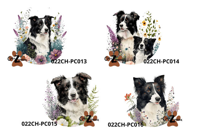 Porte clé Border Collie