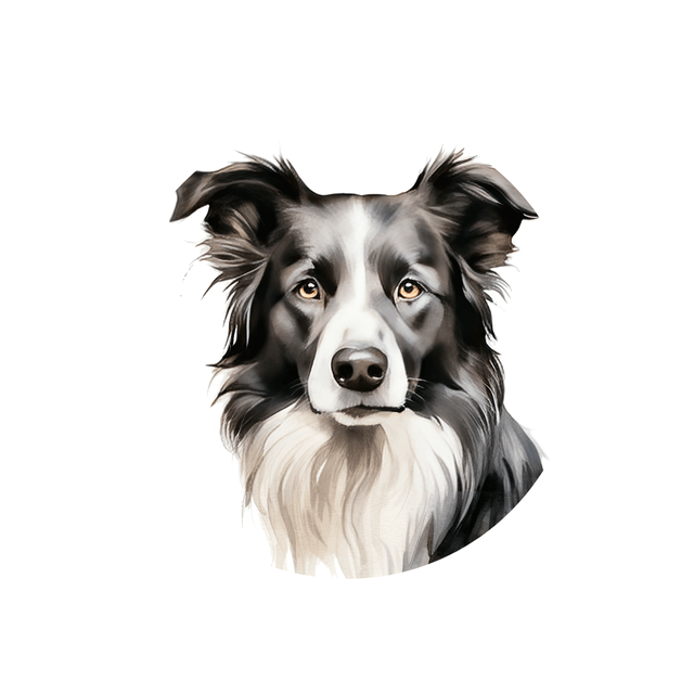 Porte clé Border Collie