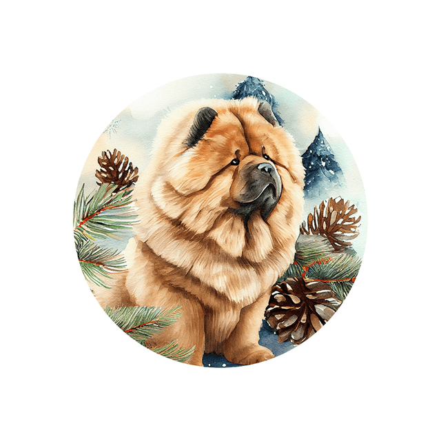 Porte clé Chow Chow