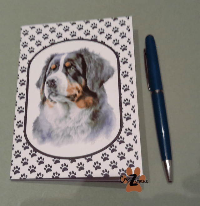 Carnet de note Bouvier bernois