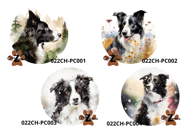 Porte clé Border Collie