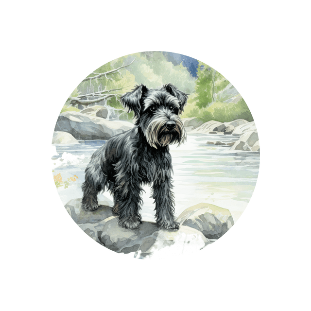 Porte clé Schnauzer