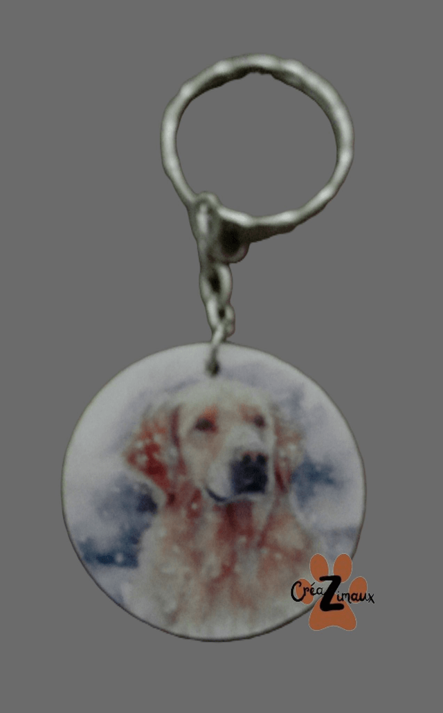 Porte clé Golden Retriever