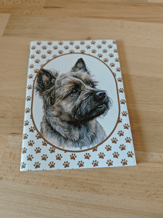 Carnet de note Cairn Terrier