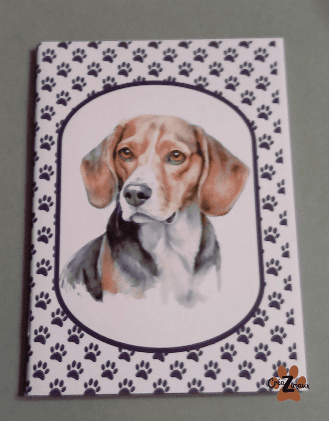 Carnet de note Beagle