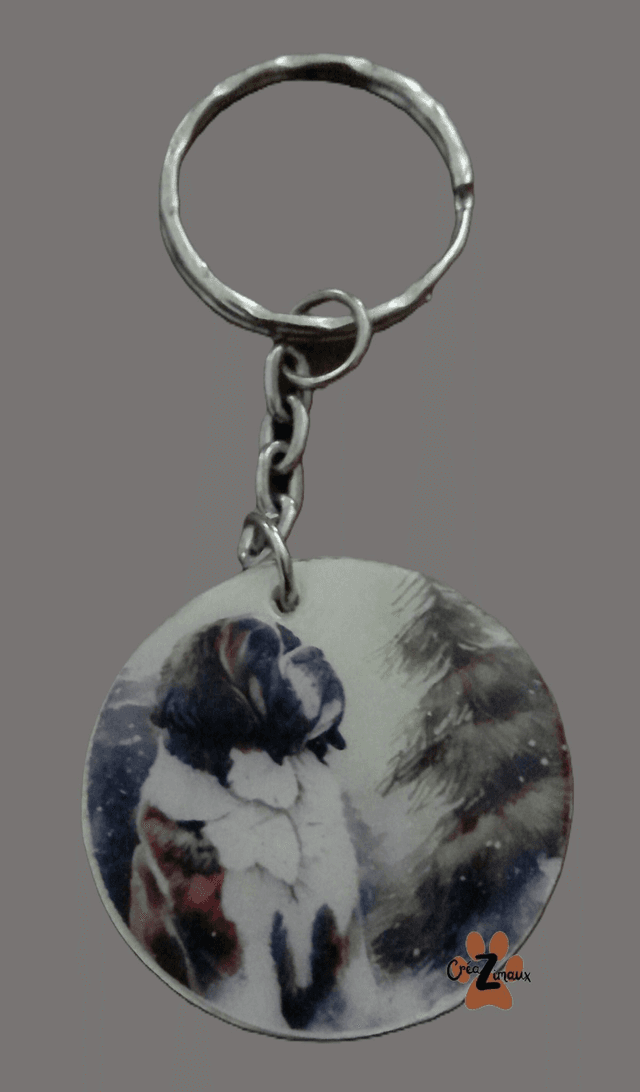 Porte clé Saint bernard